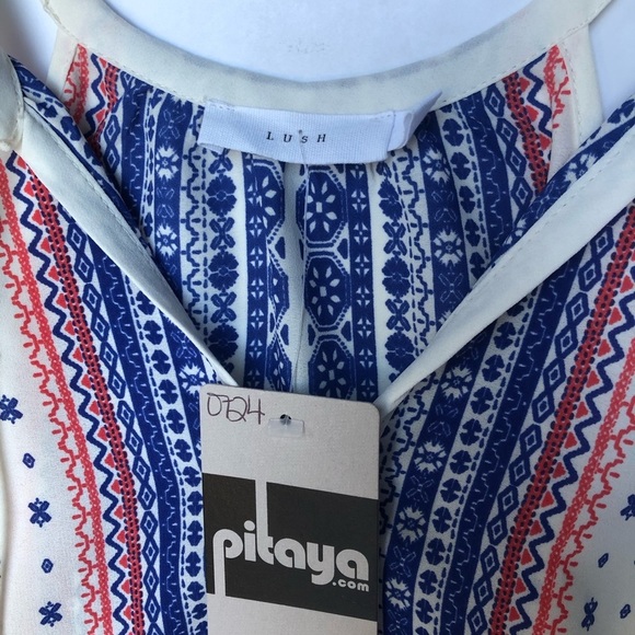 Lush spaghetti strap flowy tank *NWT* - Picture 2 of 7